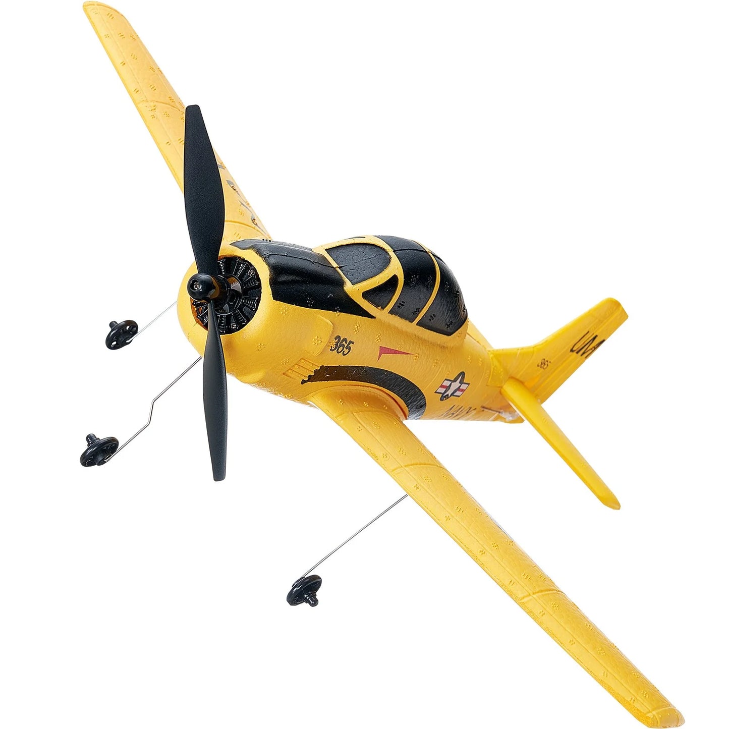 VEVOR Avión de entrenamiento RC - VEVOR RC Airplane Trainer Aircraft EPP Foam RC Plane Toy 2.4 Ghz Remote Control